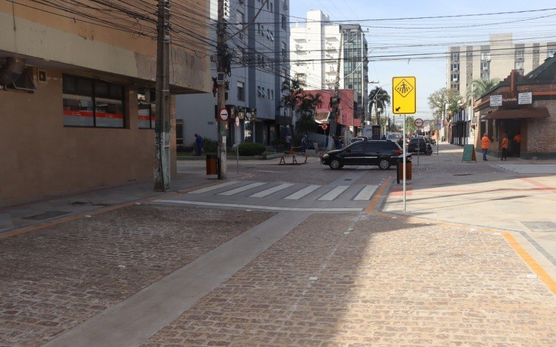 Obras na sétima quadra da Independência já foram concluídas 