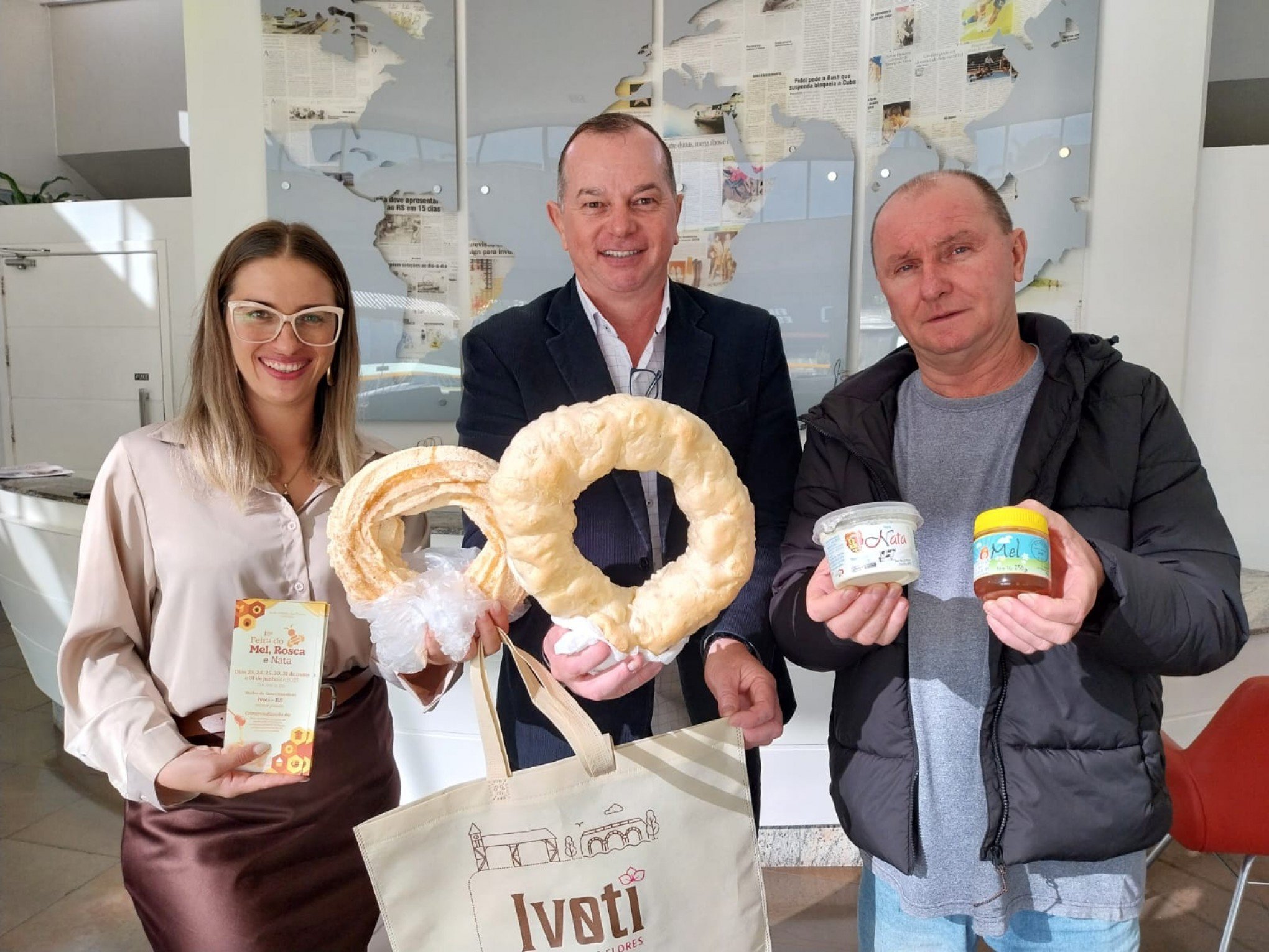 Xis de rosca e hambúrguer com mel: Saiba mais sobre as atrações da Feira do Mel, Rosca e Nata, em Ivoti