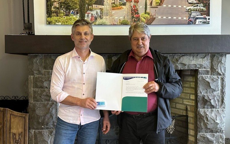 Prefeito Nestor Tissot recebeu do Lutero o Prae