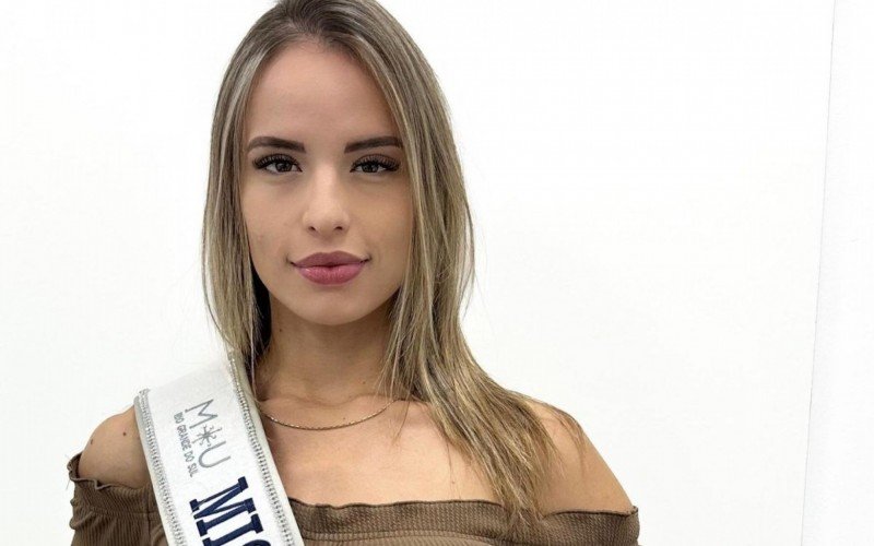 Larissa Rosa de Freitas, de 29 anos, representará Canoas no Miss Universe RS 2026 | abc+