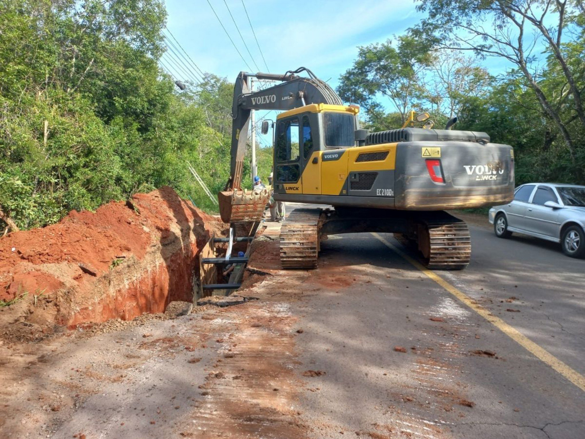 Começa obra da Comusa que vai deixar trânsito em "pare e siga" por 45 dias em trecho de Novo Hamburgo