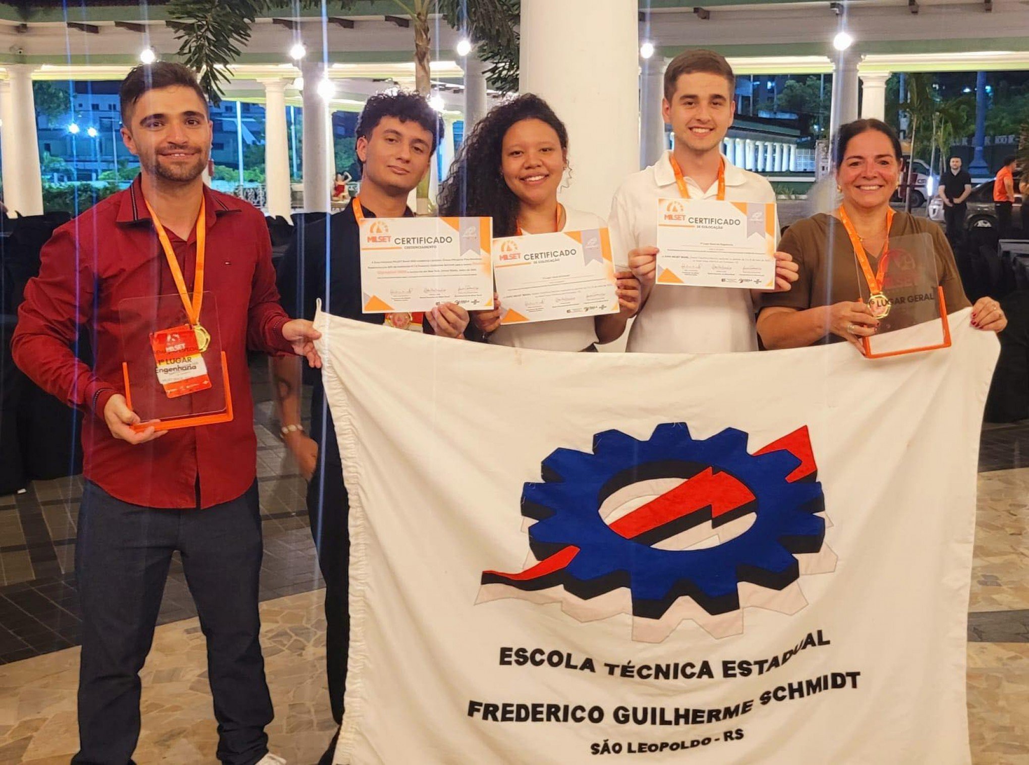 Escola Frederico Schmidt se credencia para quatro feiras internacionais na Milset Brasil