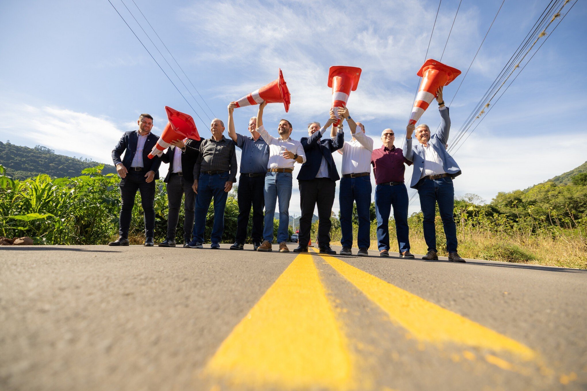 Estrada que liga o interior de Nova Petrópolis com a BR-116 está pavimentada