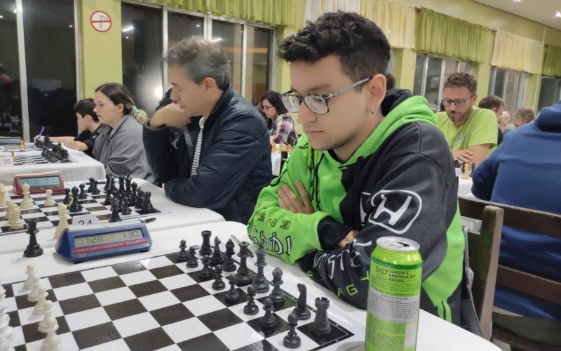 Marcelo Liesenfeld, 22, ficou como vice-campeão nacional de xadrez | abc+