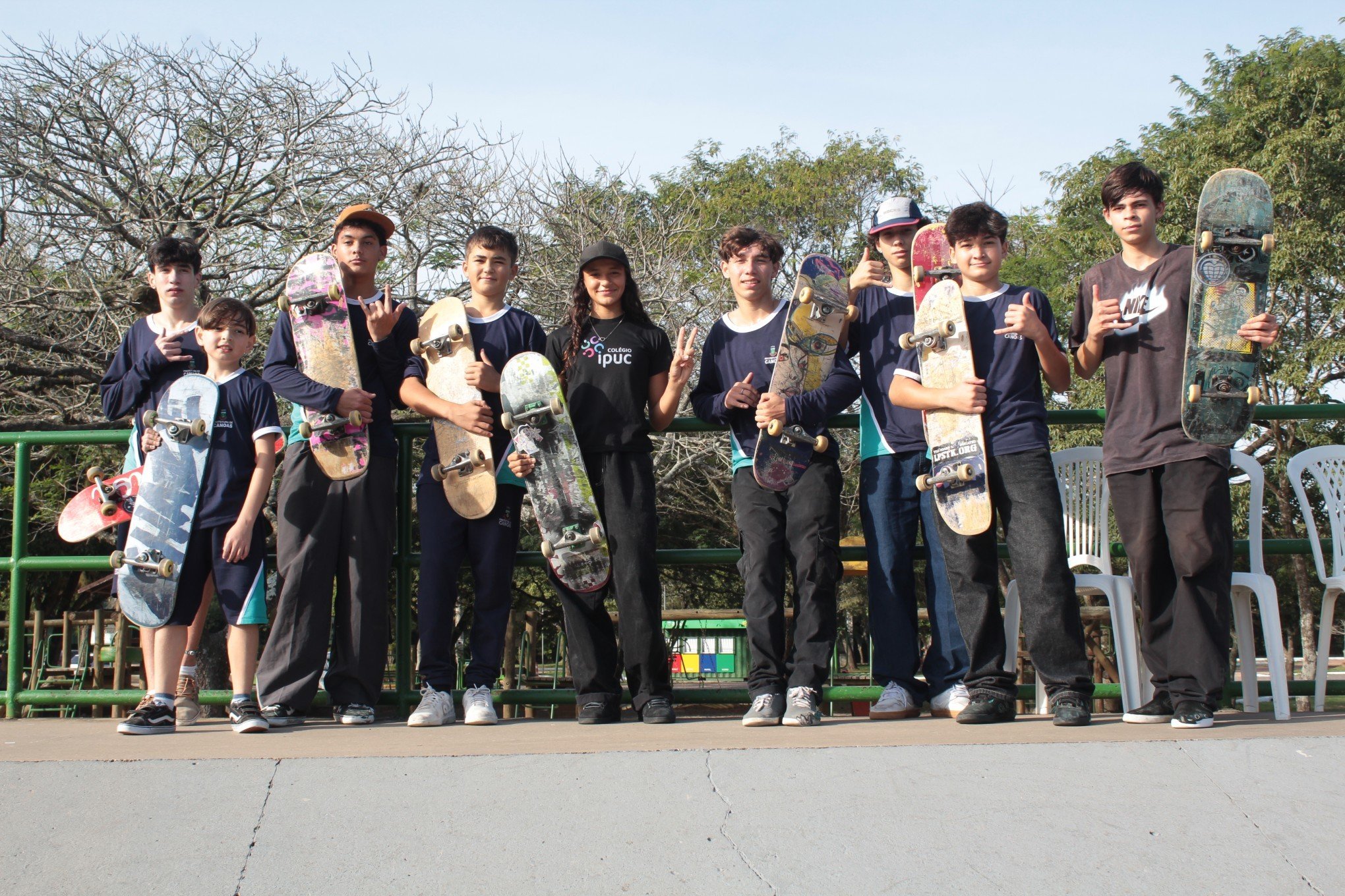 Ceca realiza etapa de skate no Parque Eduardo Gomes