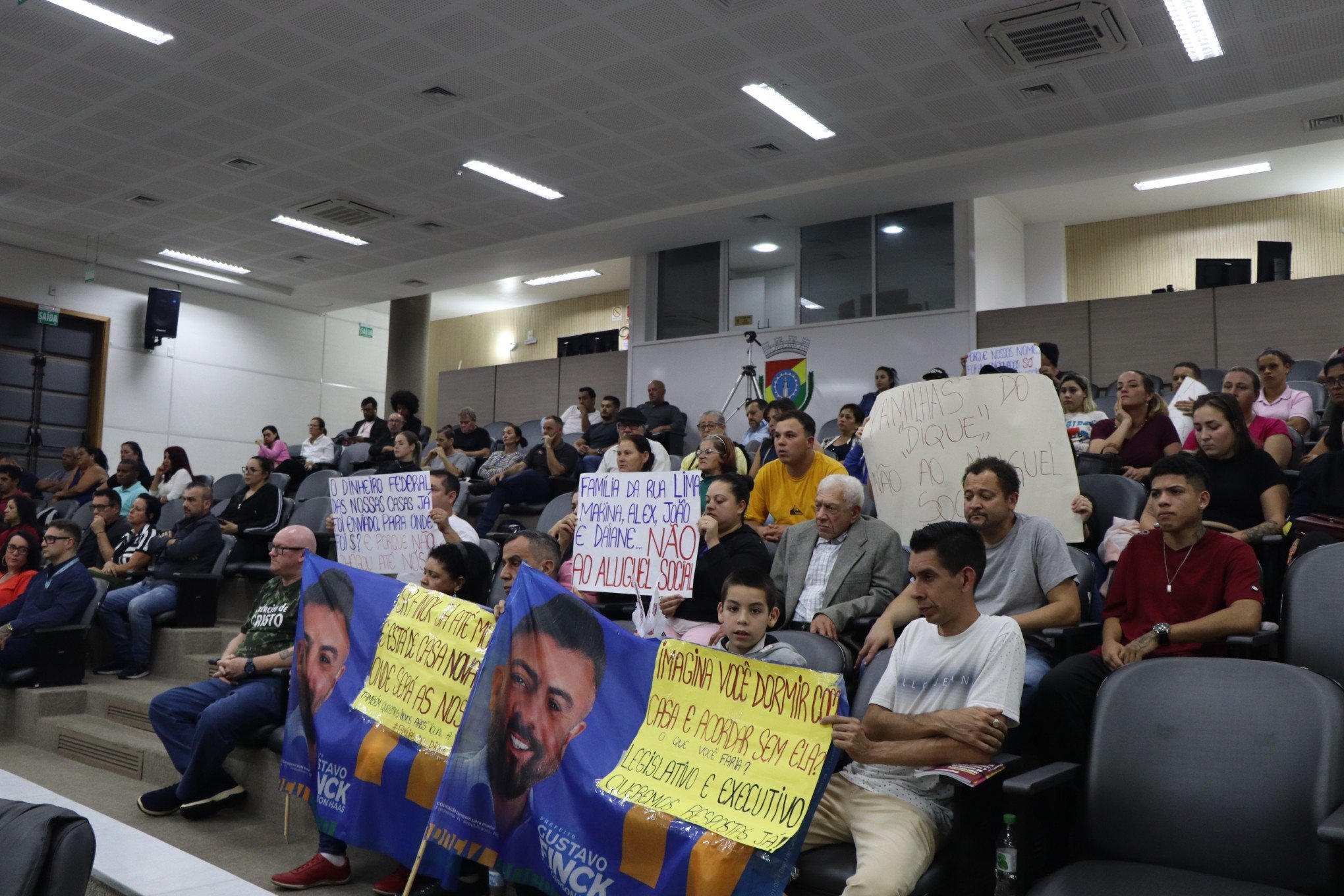 Audiência pública promove debate sobre realocação de famílias em Novo Hamburgo