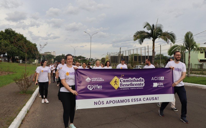 2ª Caminhada Beneficente, em Sapiranga, reuniu mais de 200 pessoas na manhã deste sábado (17) | abc+