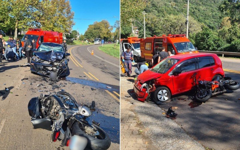 Acidentes com motociclistas feridos na BR-116 | abc+