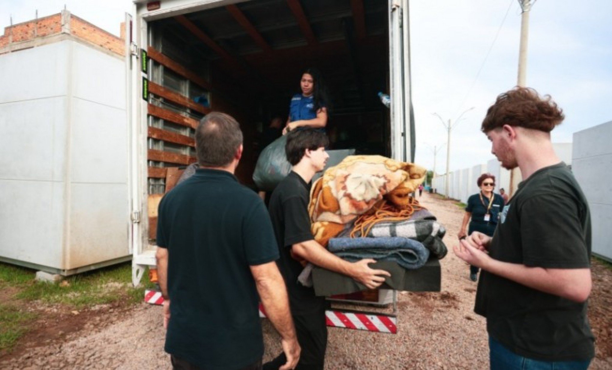 Começa a última etapa de desmobilização do Centro Humanitário de Acolhimento em Canoas