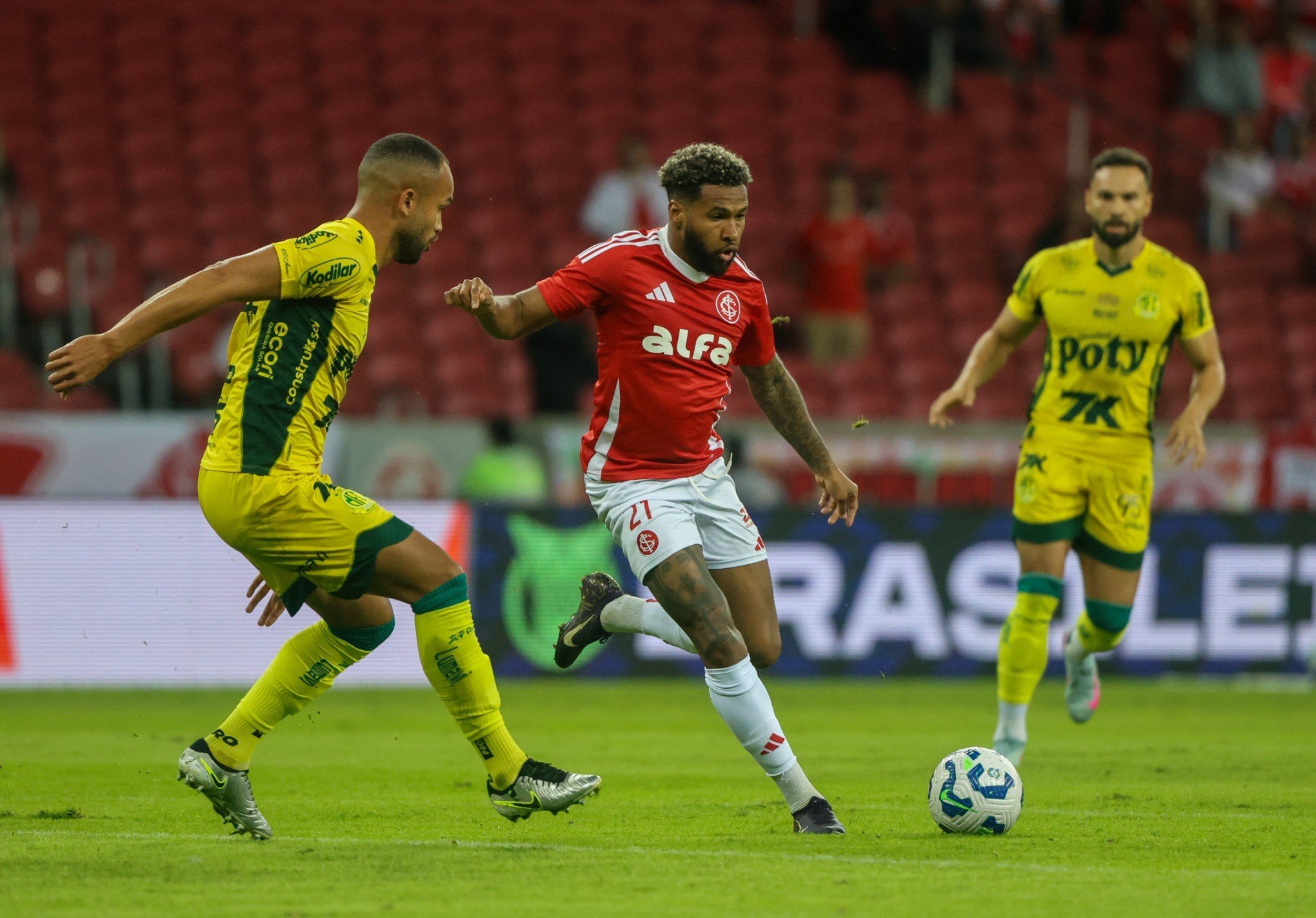 No Beira-Rio, Inter e Mirassol ficam no 1 a 1 pelo Brasileirão