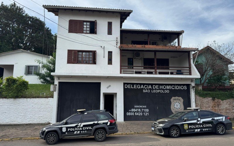 Delegacia de Homicídios de São Leopoldo fica na Feitoria  