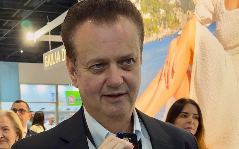 Gilberto Kassab na abertura da BFShow, em São Paulo, nesta segunda-feira | abc+
