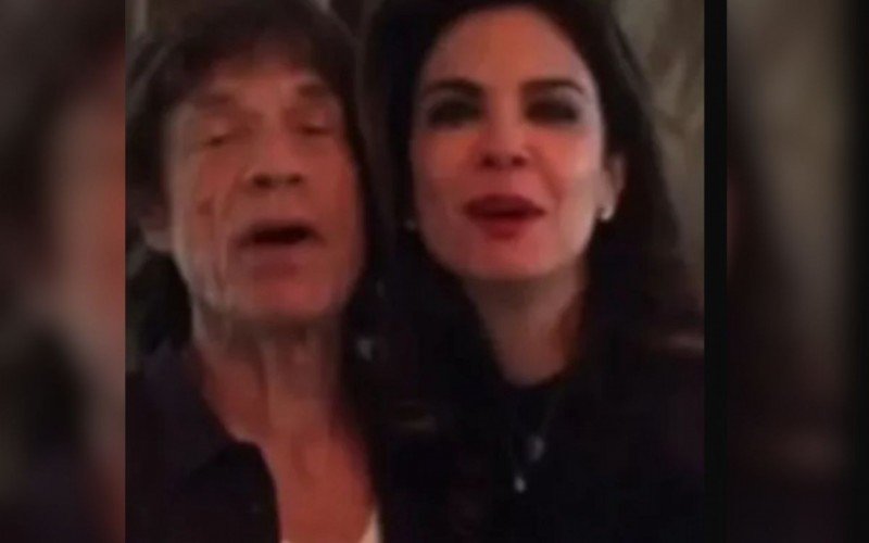 Mick Jagger e Luciana Gimenez fazem rara aparição em vídeo nas redes sociais | abc+
