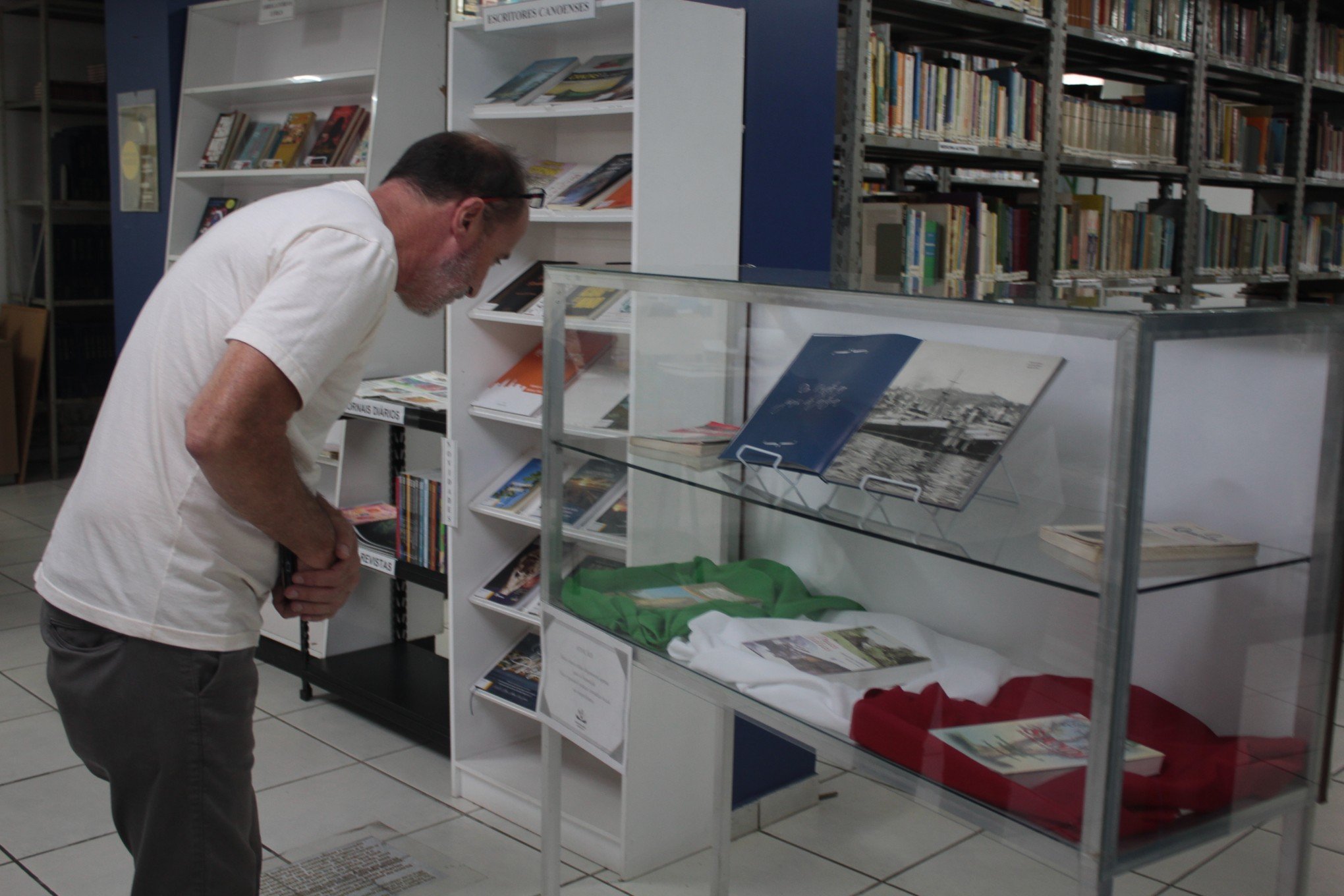 Biblioteca Municipal de Canoas ganha exposição comemorativa aos 150 anos da imigração italiana no Estado