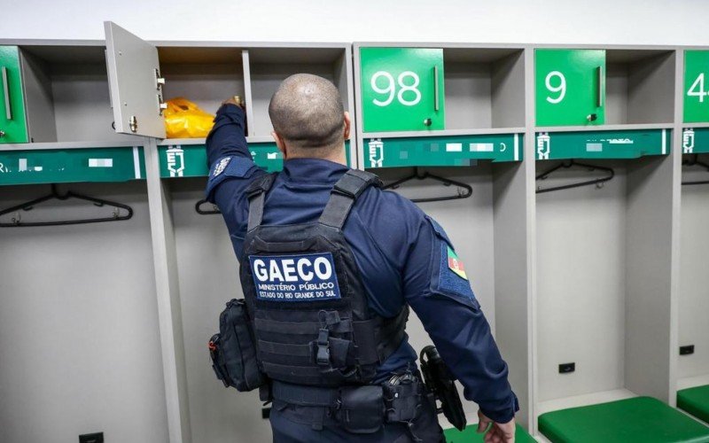 Vestiário dos jogadores do Juventude no Alfredo Jaconi | abc+