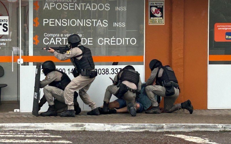 Simulação ocorreu na manhã desta terça-feira, em Campo Bom | abc+