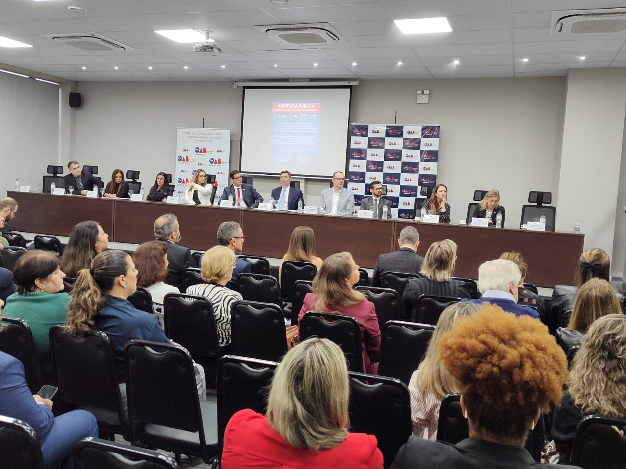 Audiência Pública da OAB debate melhorias para a Comarca de Canoas