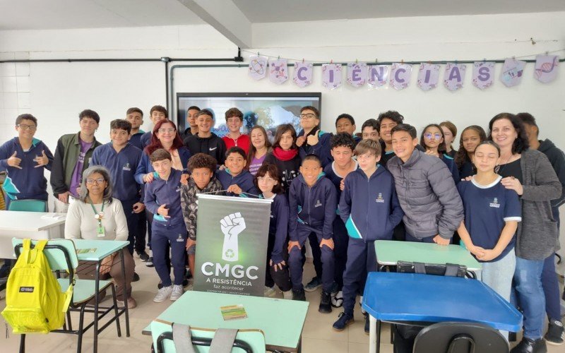 Alunos participam de ações de conscientização