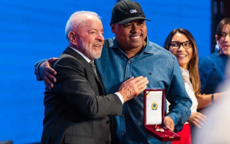 Homenageados receberam a Ordem do Mérito Cultural durante a cerimônia que contou com a presença do Presidente Luiz Inácio Lula da Silva