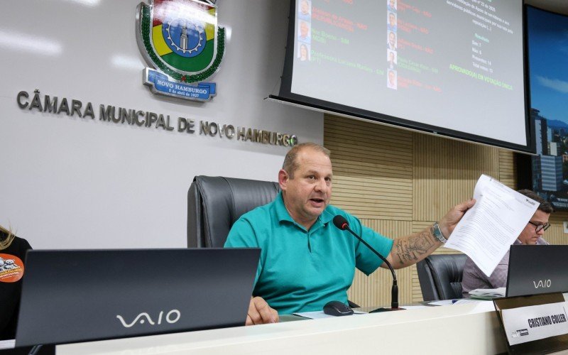 Presidente da Câmara, Cristiano Coller | abc+