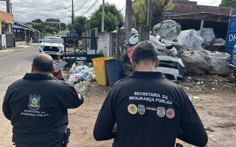 Operação da SSP-RS agiu em Novo Hamburgo nesta quinta-feira (22)