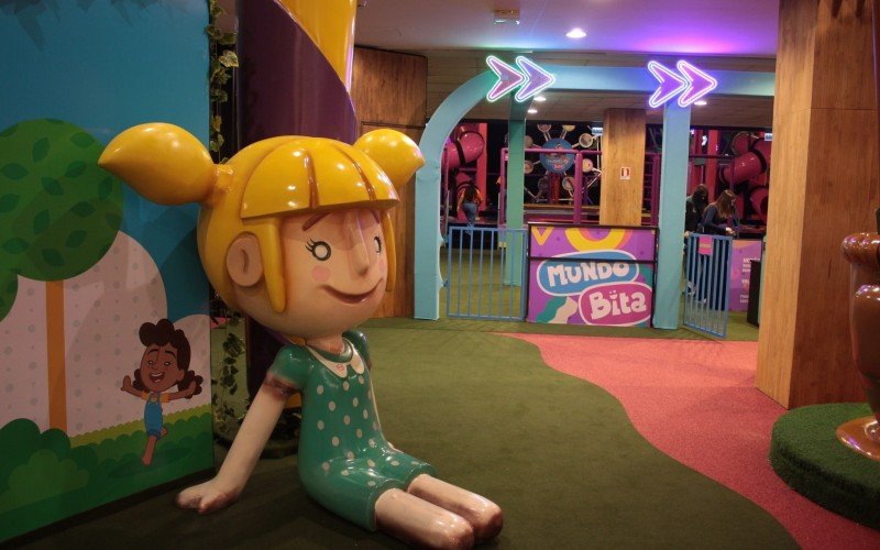 Parque do Mundo Bita é atração no ParkShopping Canoas até dia 13 de julho