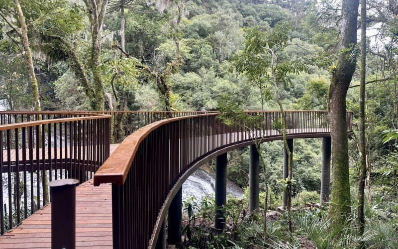 Deck da Cascata do Moinho entre novidades da reabertura