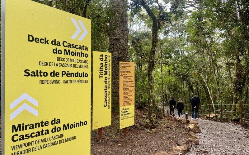 Parque conta com nova sinalização e roteiro