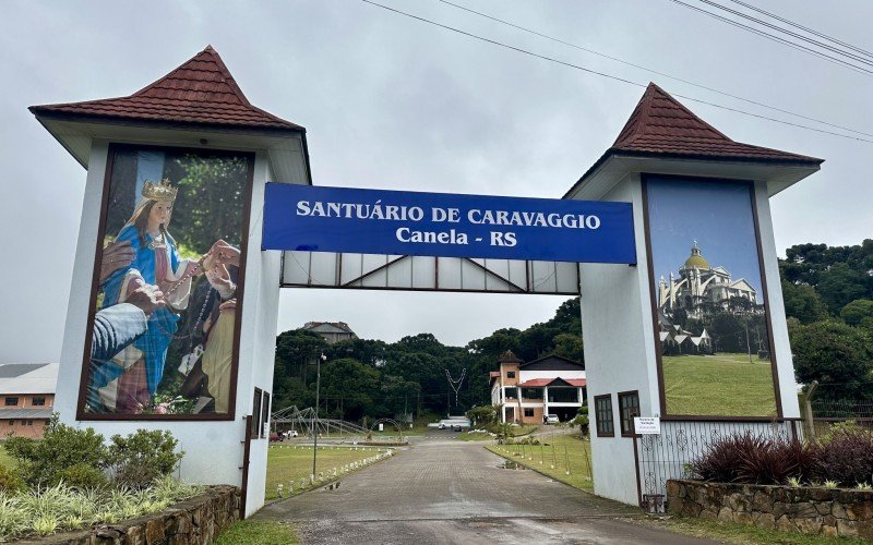 Nova igreja está sendo construída no santuário de Nossa Senhora do Caravaggio, em Canela
