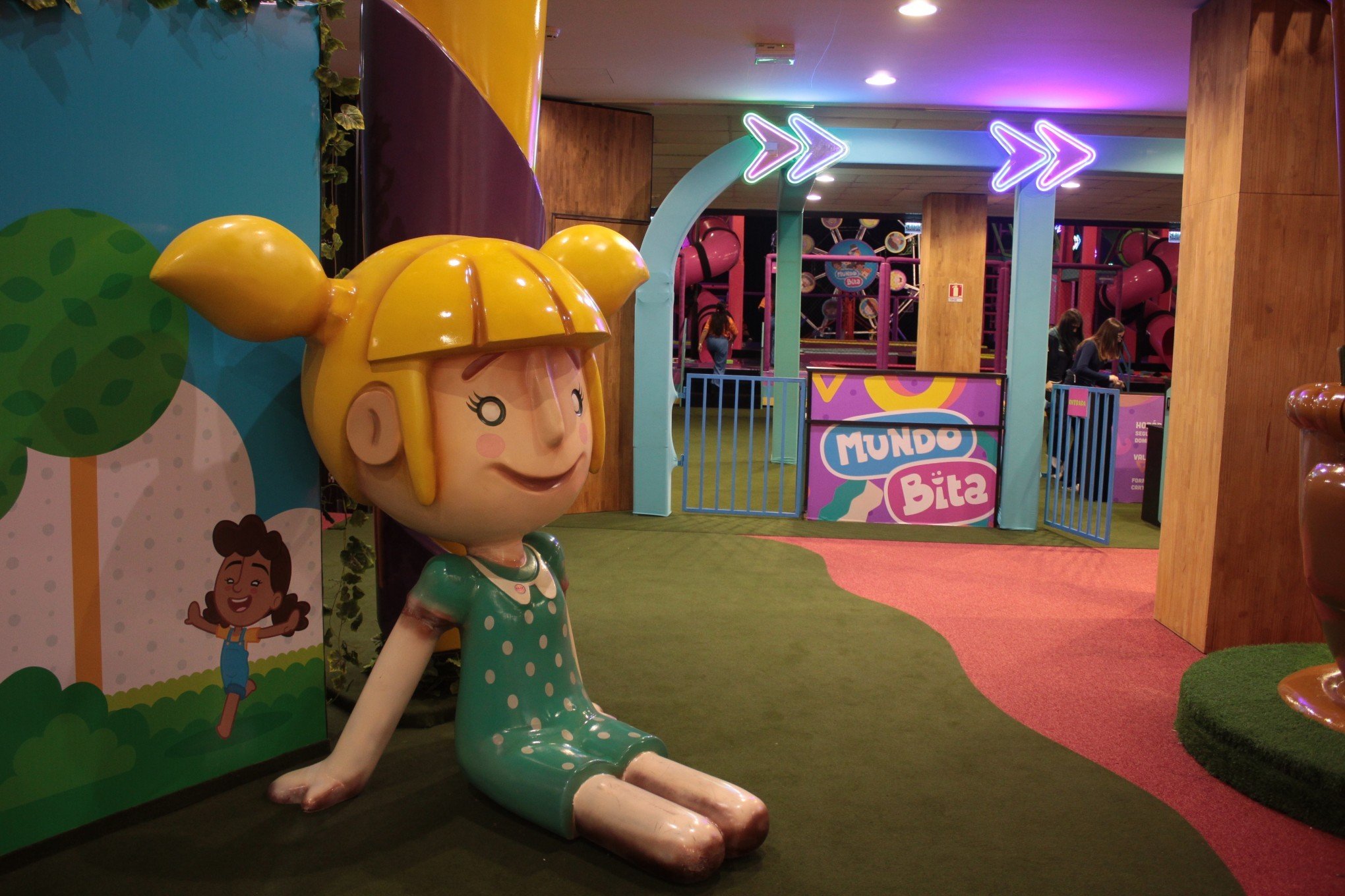 Parque do Mundo Bita é atração inédita no ParkShopping Canoas até julho