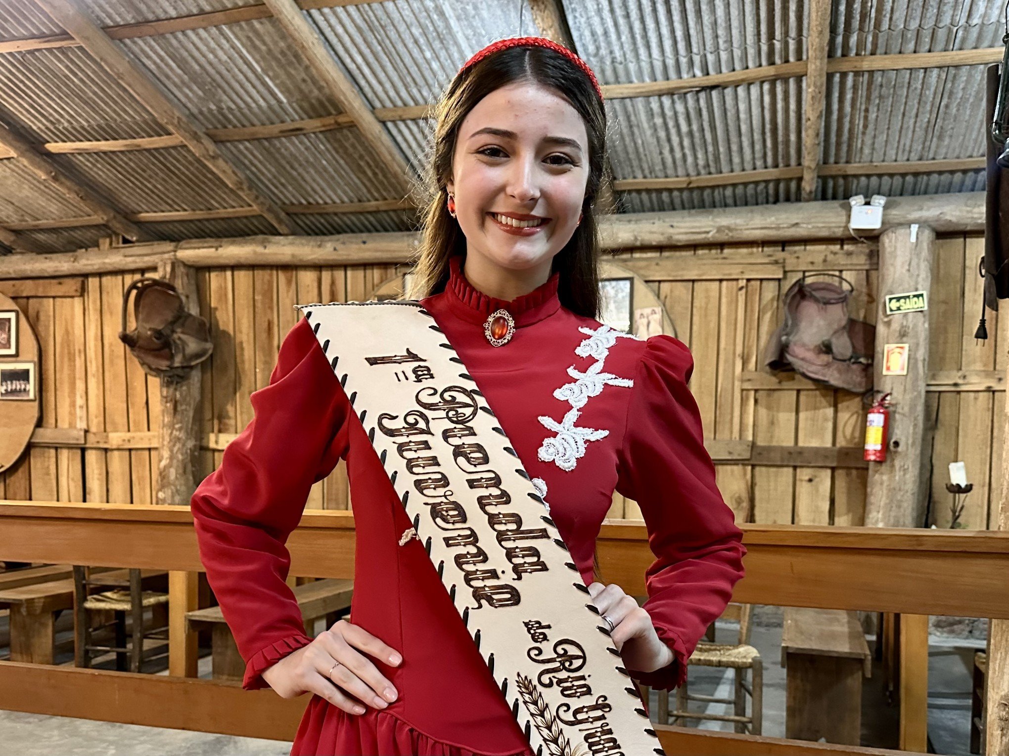 Jovem de Gramado conta sobre preparação e desafios para vencer concurso de 1ª prenda juvenil do RS