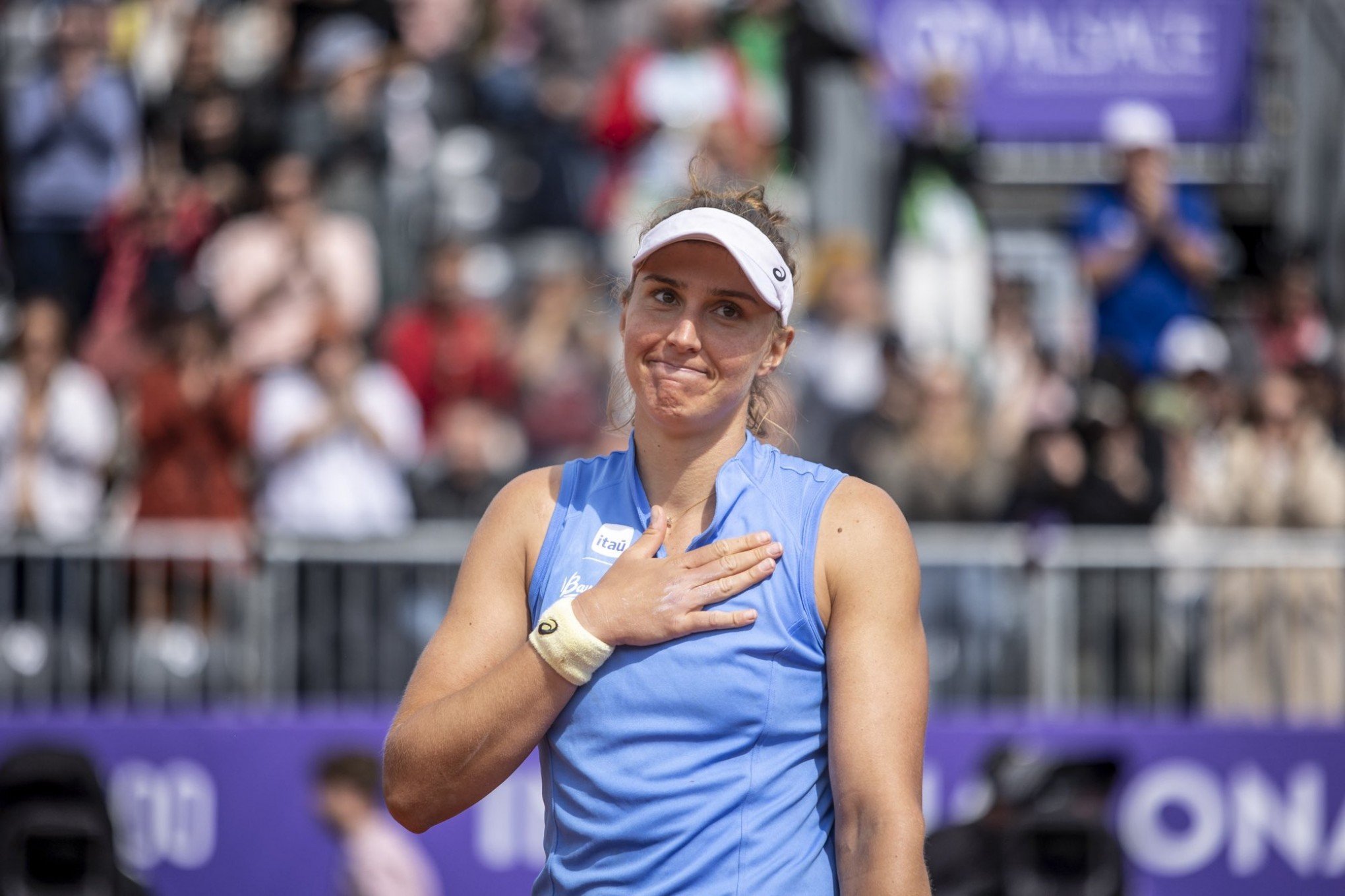 Bia Haddad cai na semi em Strasbourg, mas chega em boa fase para Roland Garros