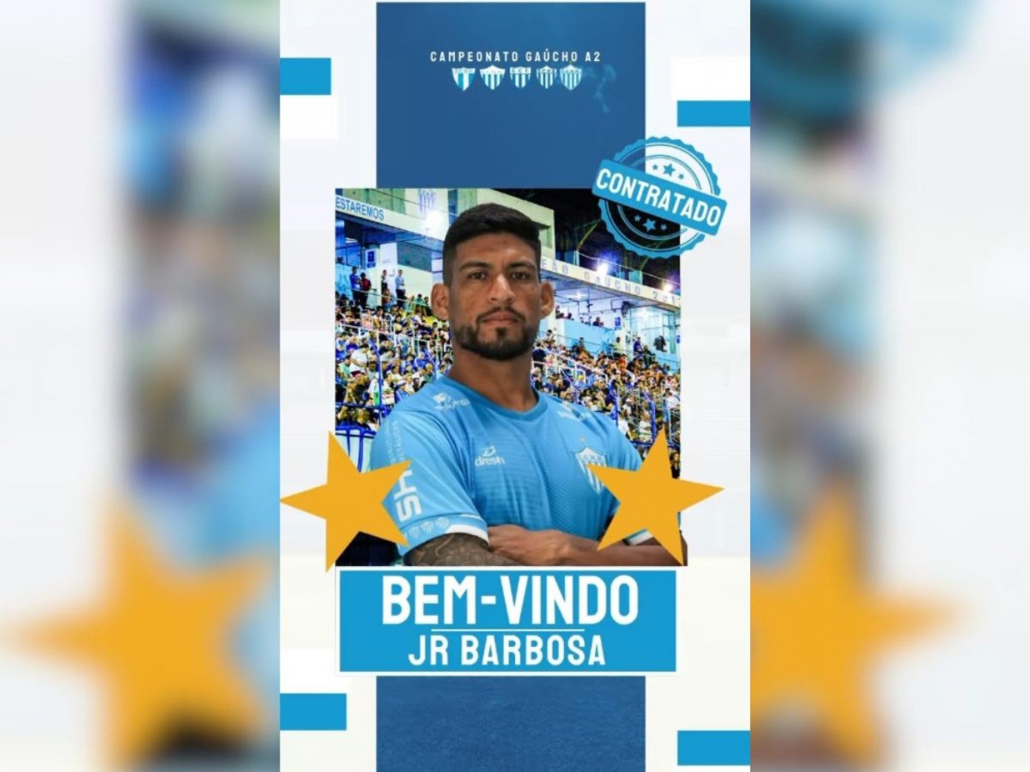 Noia acerta a contratação do atacante Júnior Barbosa, de 28 anos
