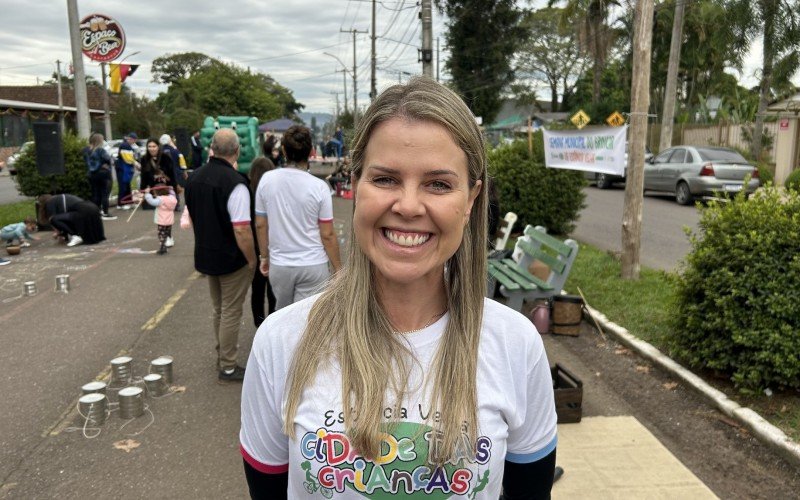 Jaqueline Hansen é a coordenadora pedagógica do Grupo Criança na Cidade