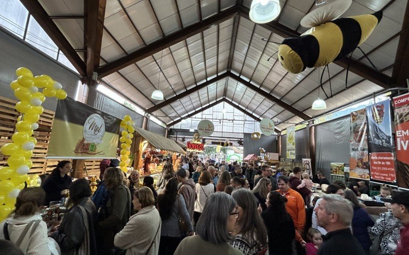 Feira do Mel, Rosca e Nata de Ivoti iniciou nesta sexta e já atrai bom público