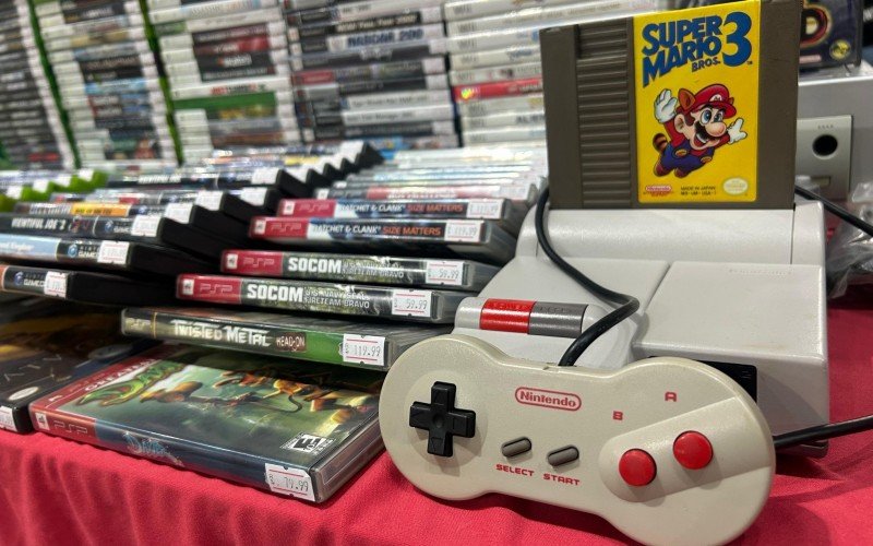 Exposição e venda durante evento gamer em Campo Bom | abc+