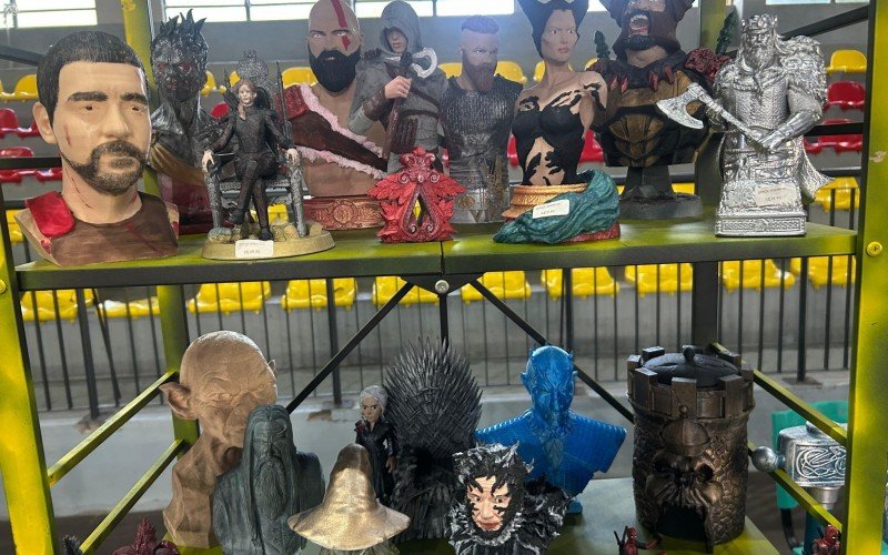 Exposição e venda no evento gamer de Campo Bom