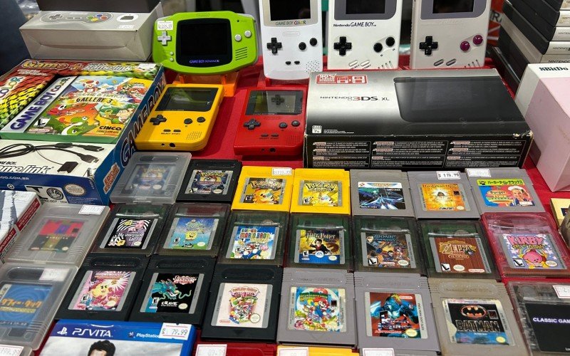 Exposição e venda no evento gamer de Campo Bom