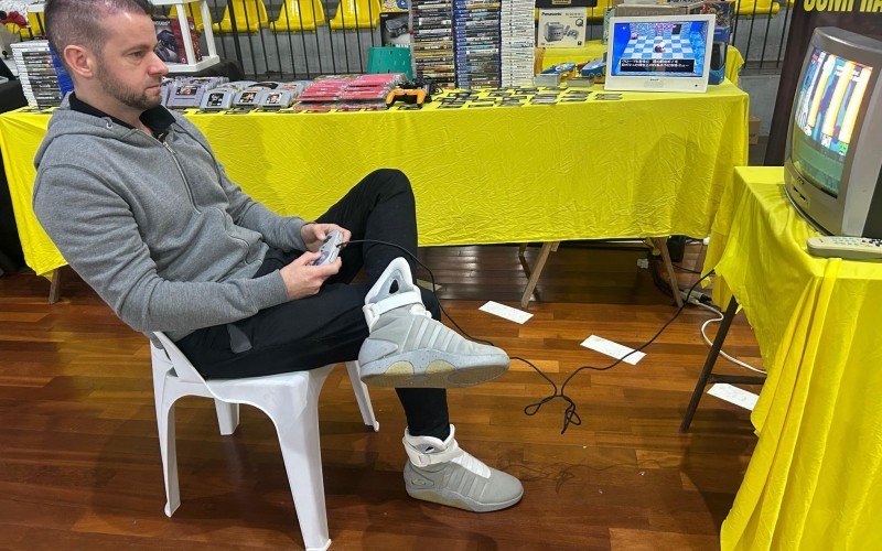 Exposição e venda no evento gamer de Campo Bom