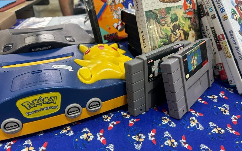 Exposição e venda no evento gamer de Campo Bom