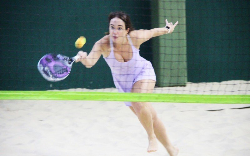Final da categoria Duplas Feminina Iniciantes