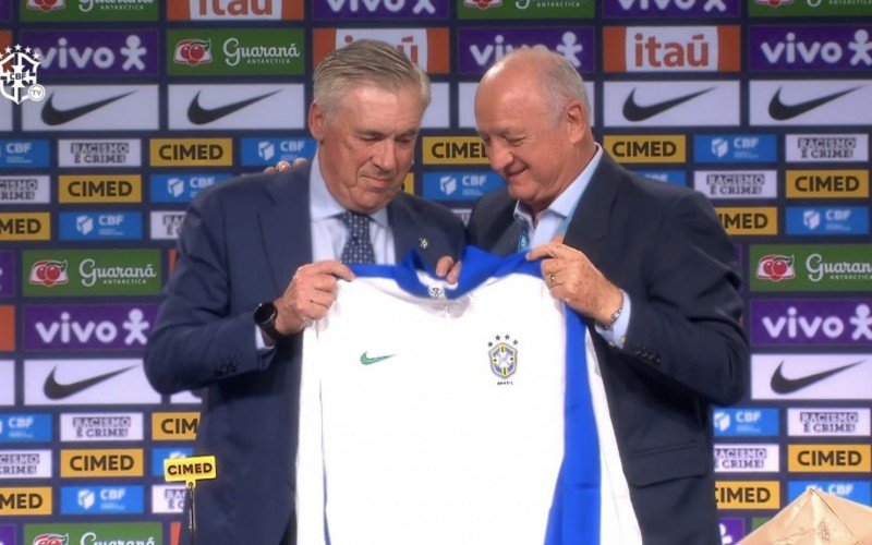 Ancelotti foi apresentado nesta segunda-feira | abc+