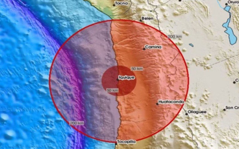 Terremoto foi registrado no Chile | abc+