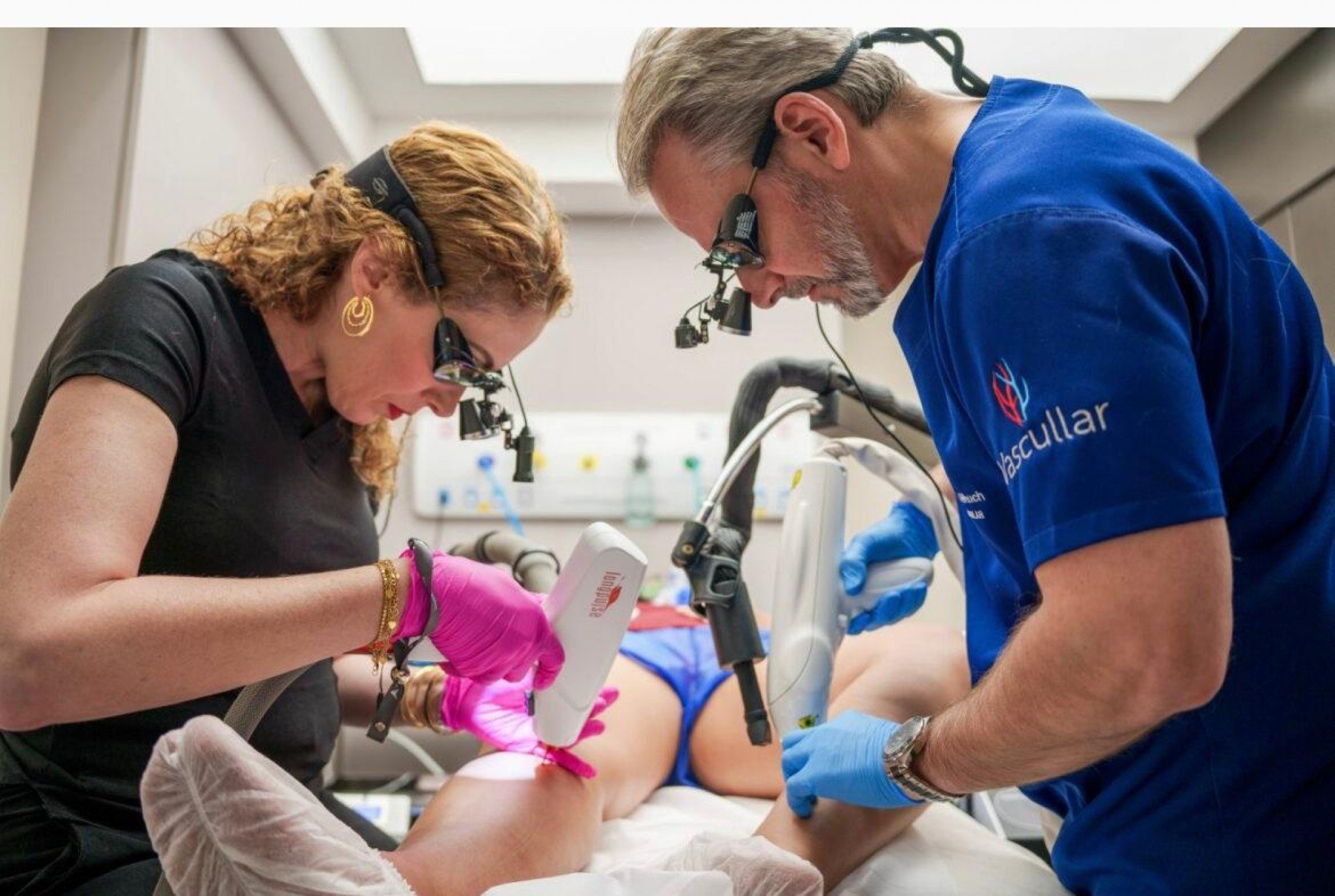 Tratamento a laser traz alívio para pacientes com varizes