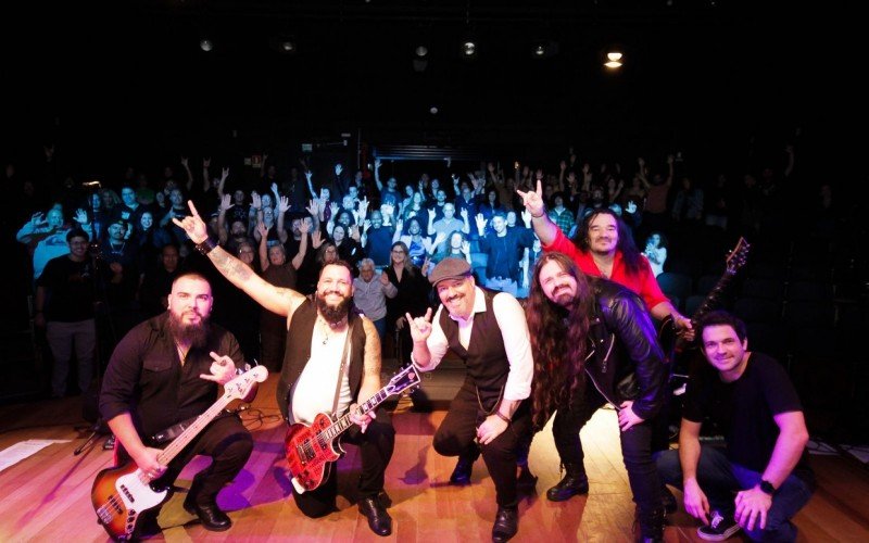 Show de lançamento do primeiro álbum da Rockaus | abc+