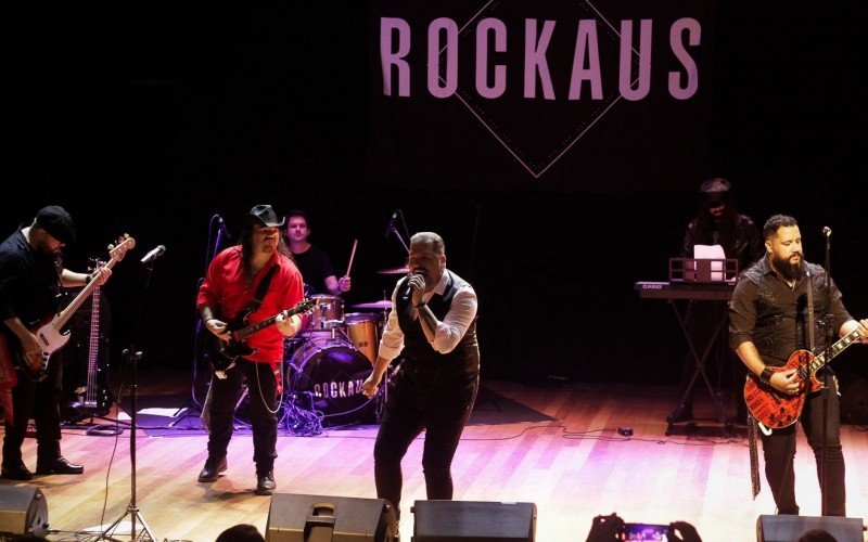 Show de lançamento do primeiro álbum da Rockaus
