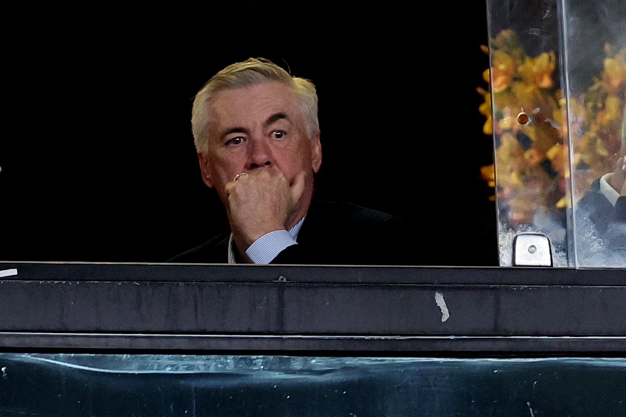 Carlo Ancelotti vai ao jogo do Botafogo e faz visita à sede da CBF