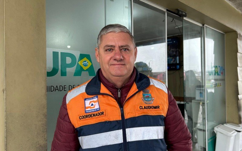 Prefeito em exercício e coordenador da Defesa Civil local, Claudiomir da Silva Pedro | abc+