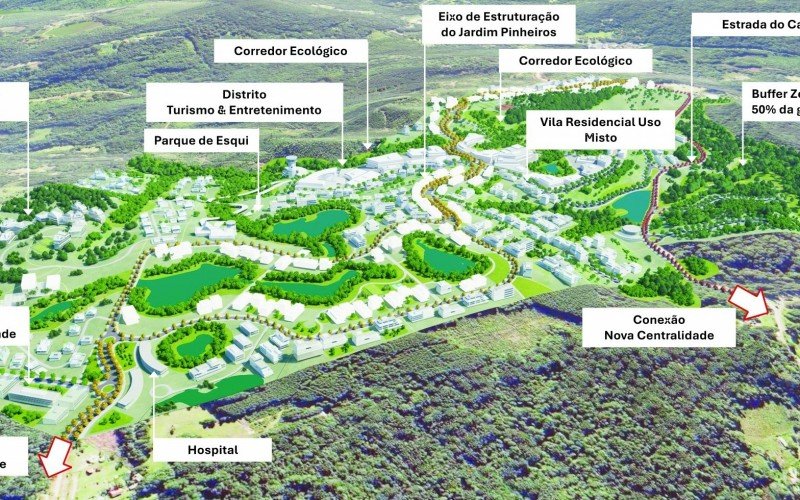 Complexo de lazer e entretenimento de R$ 1 bilhão recebe primeira licença da Fepam