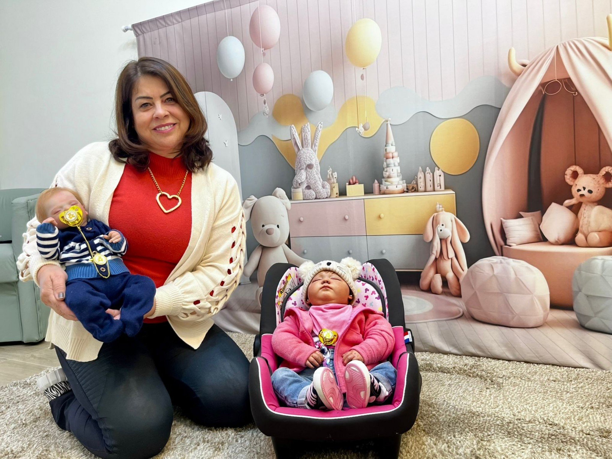 Conheça a artesã de São Leopoldo que tem uma maternidade de bebê reborn na Feitoria